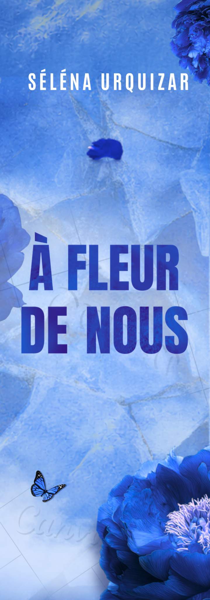 Recto du marque-page À fleur de nous